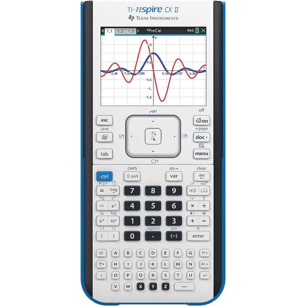 Texas Instruments TI-Nspier CX II Advanced Graphing Calculator + Student Software